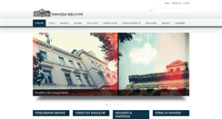 Desktop Screenshot of gimnazijabjelovar.hr